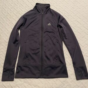 ADIDAS Dark Gray Zip Up Jacket